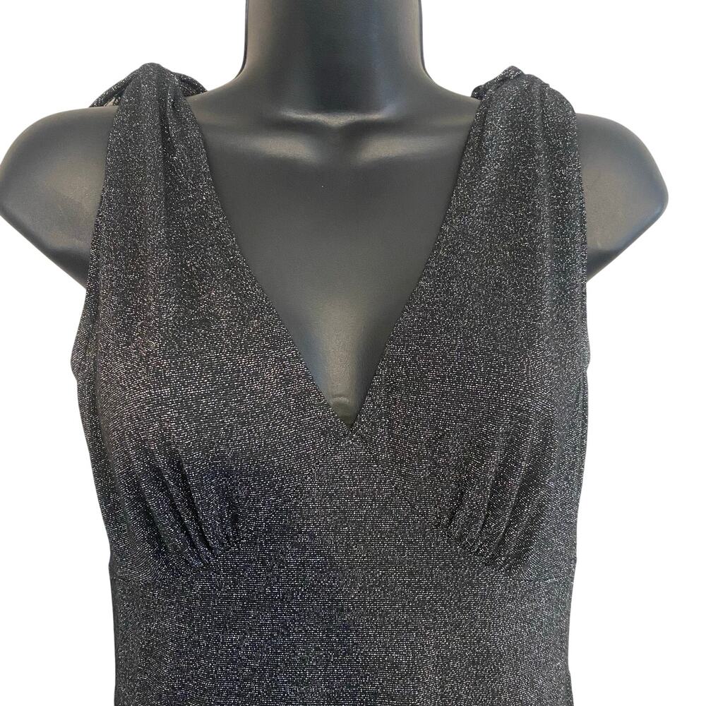 Hell Bunny Dress Womens Sz Medium Sparkle Event Occasion Cocktail Retro Shimmer
